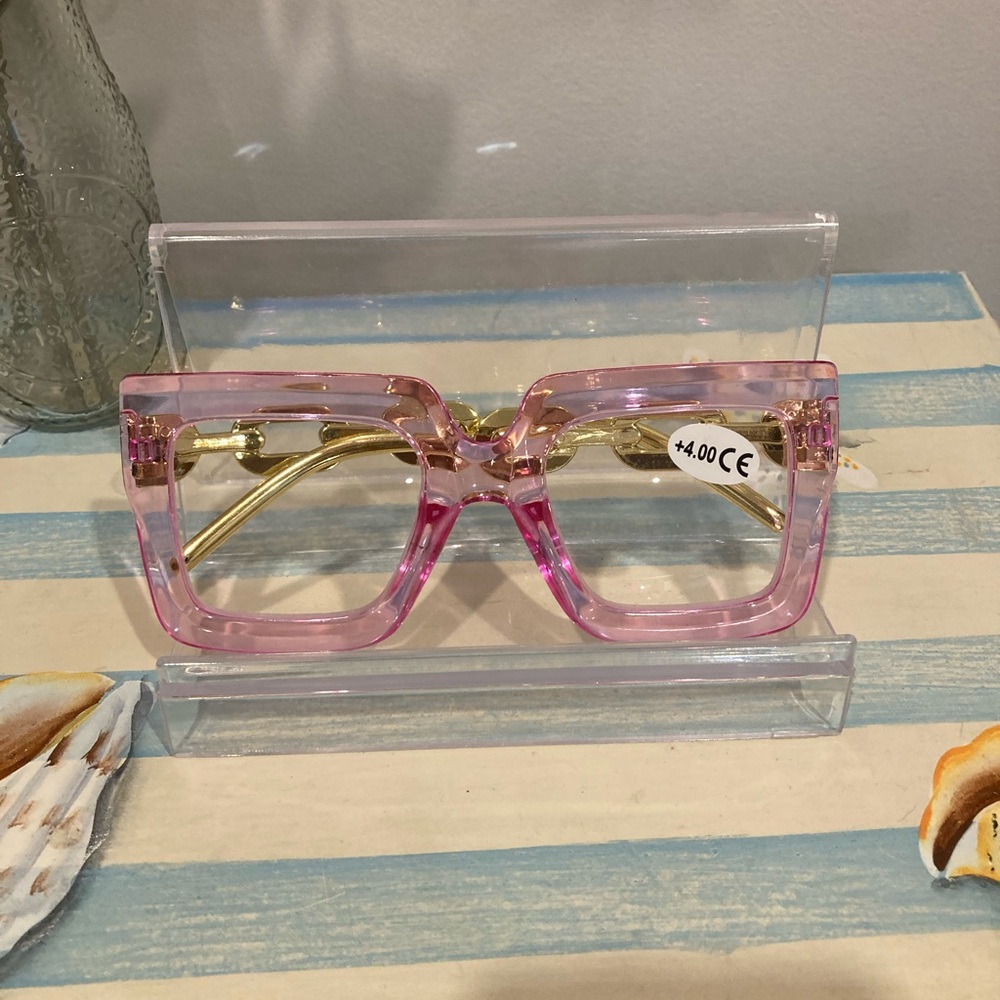 👙Trendy, Oversized Square Fashion Reading Glasses 400 Strength 👙